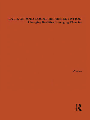 cover image of Latinos and Local Representation